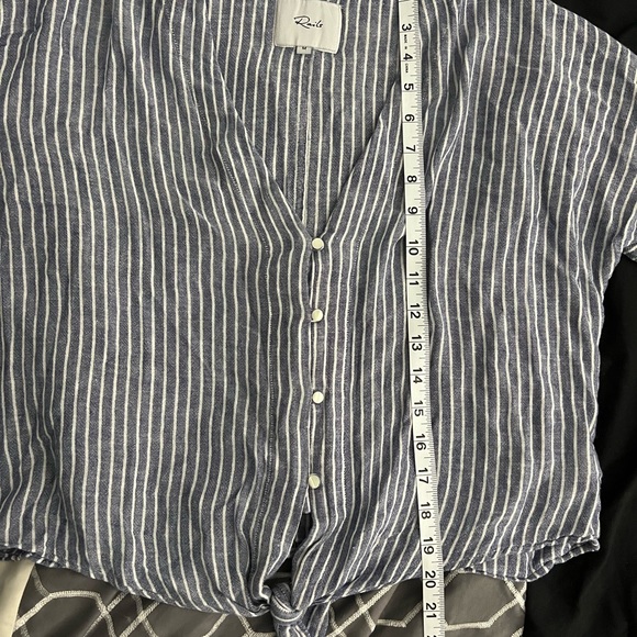 Rails (Anthropology) Long Sleeve Terrenas Stripe Shirt - Picture 4 of 6